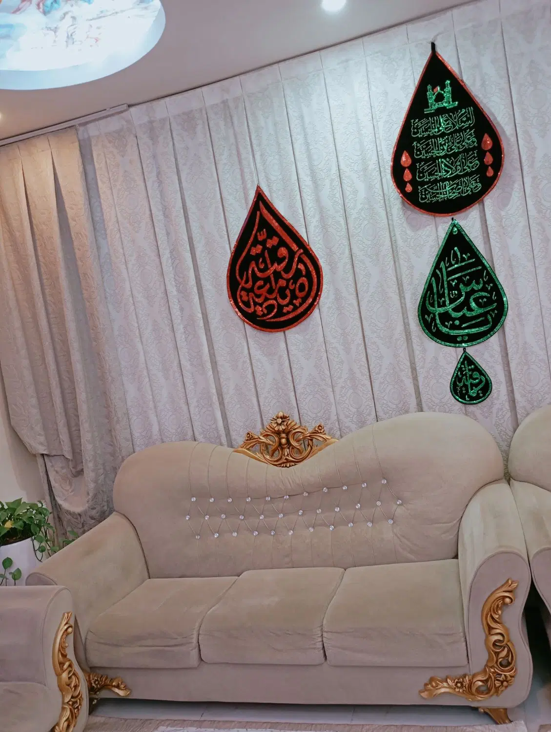 یک دست مبل ۷ نفره|مبلمان خانگی و میز عسلی|تهران, دولتآباد|دیوار