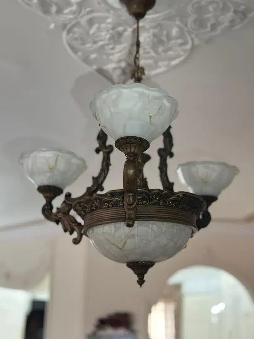 لوستر یونانی طرح چوب|لوستر و چراغ آویز|تهران, تهرانپارس غربی|دیوار