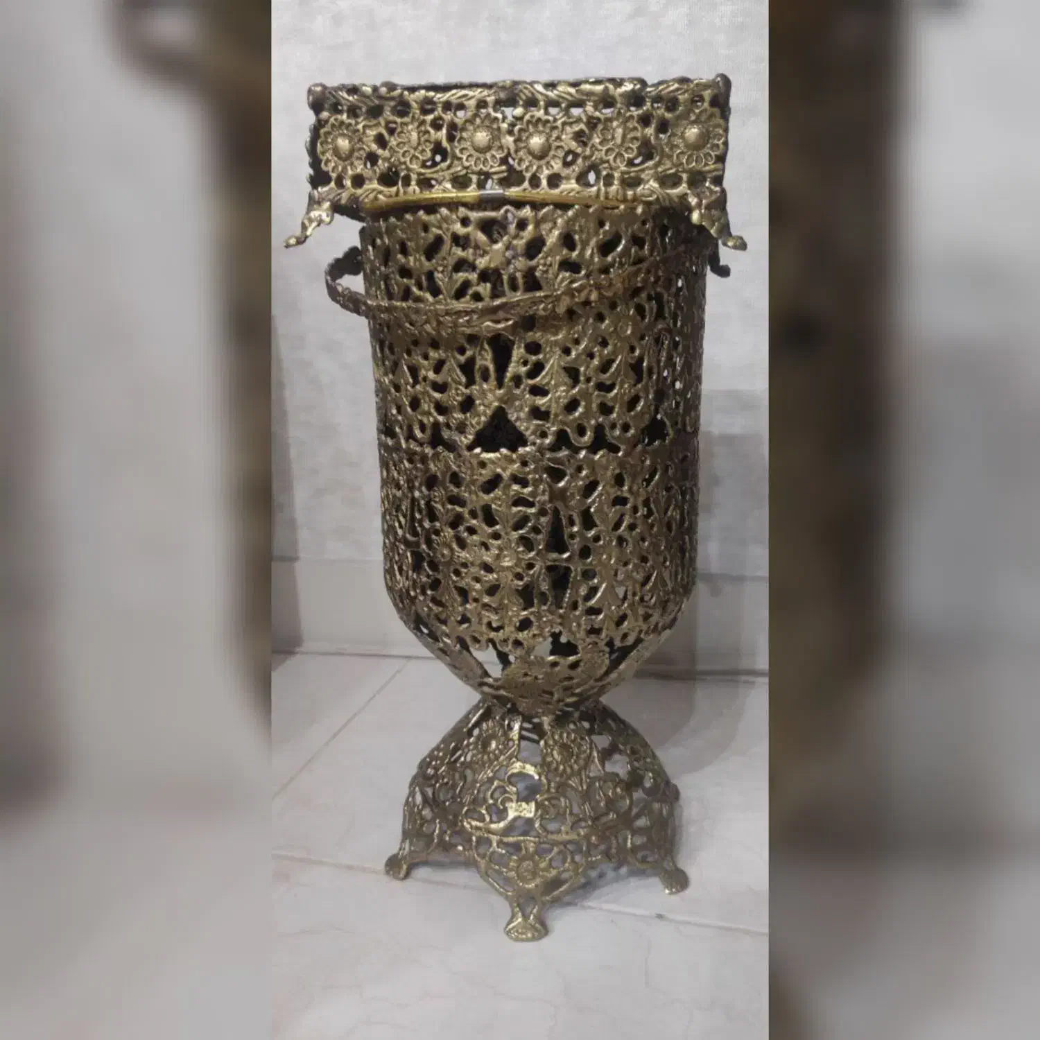 سطل و جا دستمالی برنج|صنایع دستی و سایر لوازم تزئینی|کیانشهر, |دیوار
