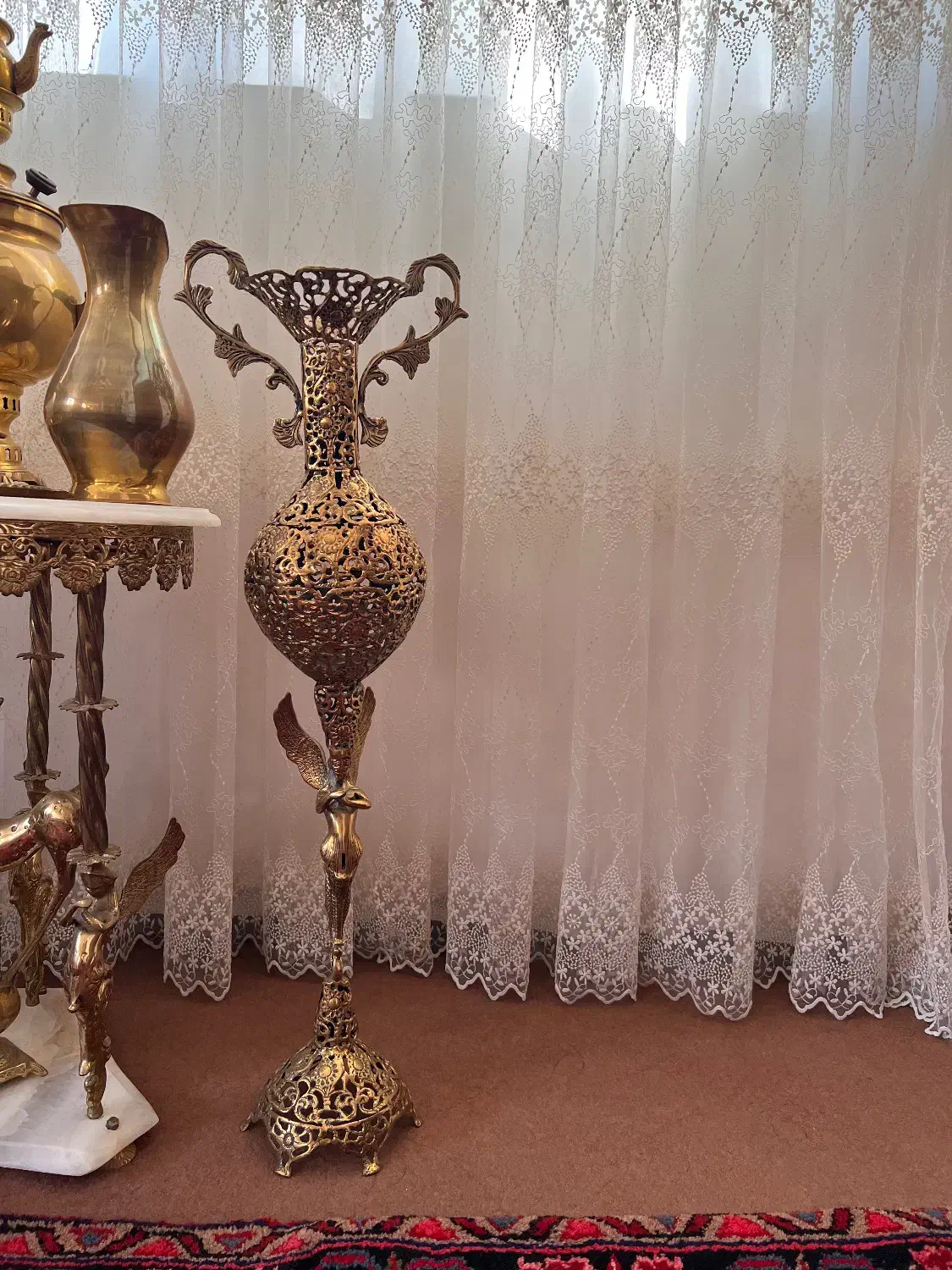 گلدان برنز|صنایع دستی و سایر لوازم تزئینی|اهر, |دیوار