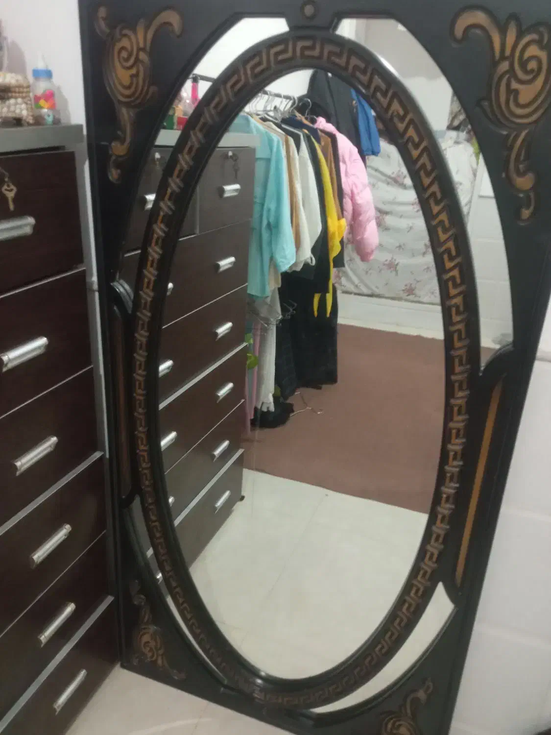 آینه قدی عرض ۸۵ طول ۱/۹۵|آینه|ساوه, |دیوار