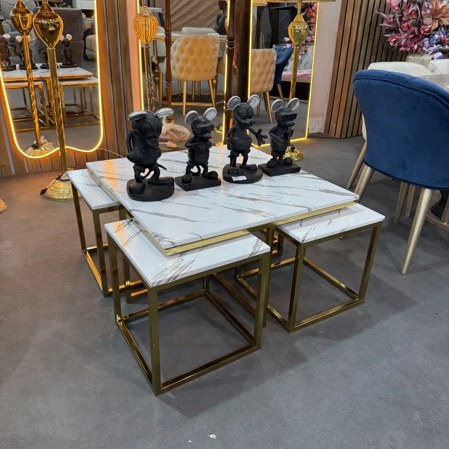 جلومبلی گلمیز میز عسلی %نقدواقساط|مبلمان خانگی و میز عسلی|دورود, |دیوار