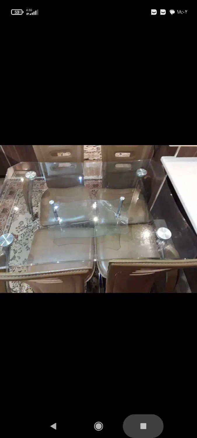 میز صندلی|میز و صندلی غذاخوری|رشت, ساغری سازان|دیوار