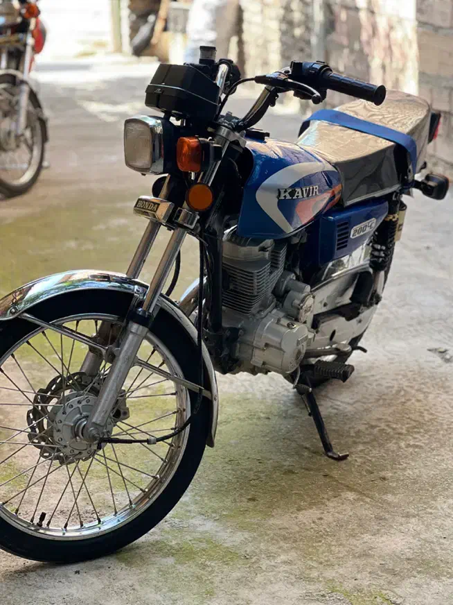 هندا200استارتی عروسک|موتورسیکلت|سورک, |دیوار