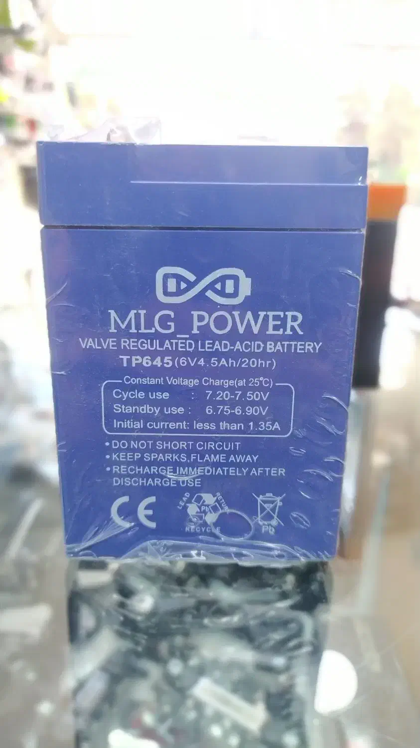 باتری 6 ولت 4/5 آمپر MIG Power مناسب ماشین شارژی|اسباب‌بازی بچه|قم, کیوانفر|دیوار