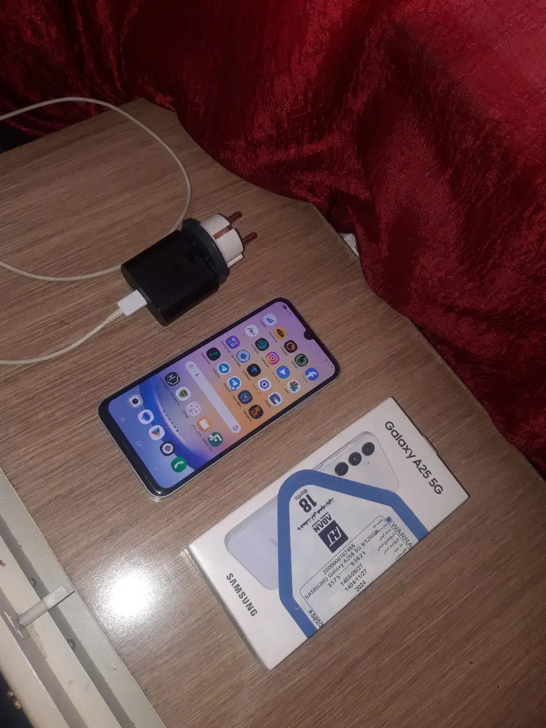 گوشی a25 رم ۶ ویتنام در حد اک|موبایل|اهواز, زیتون کارمندی|دیوار