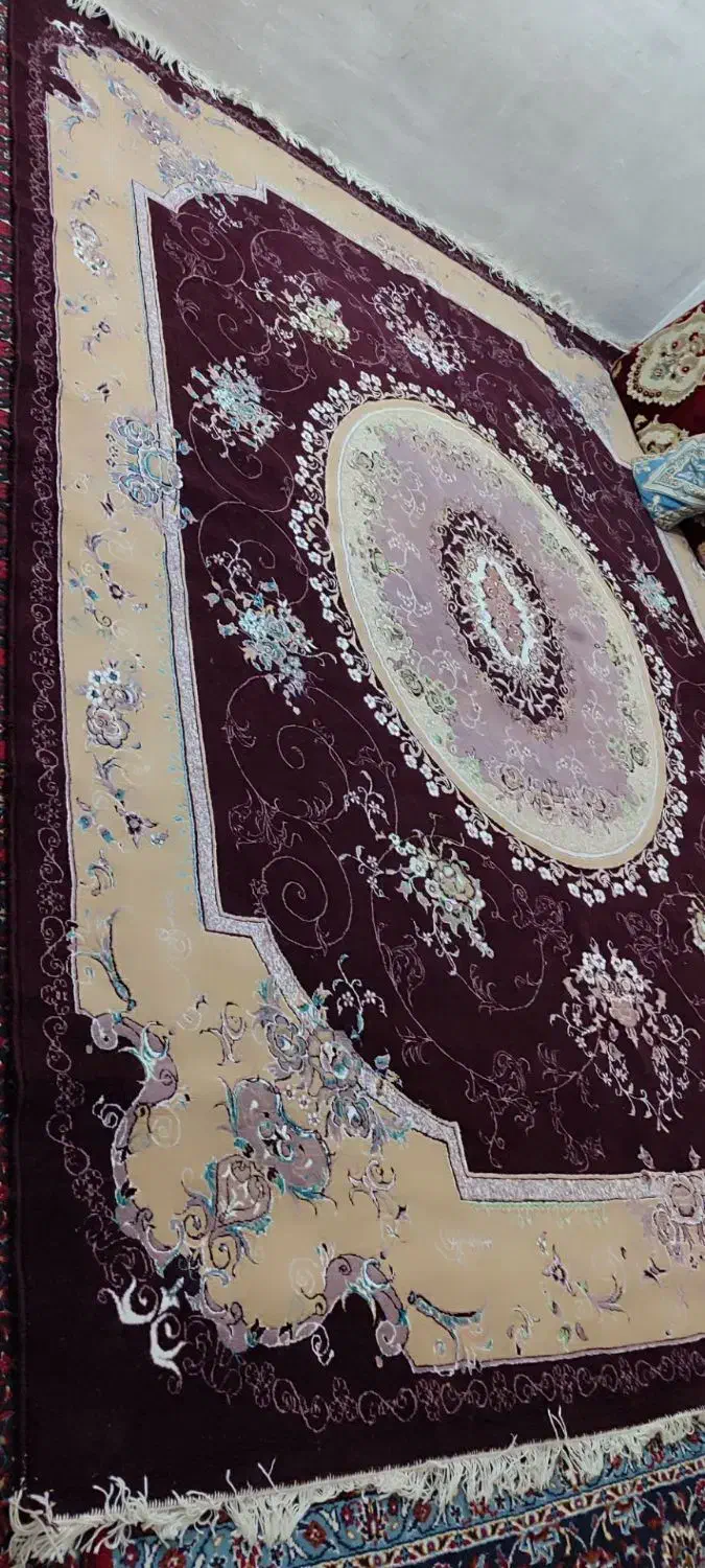 یک جفت فرش ۱۲متری شیک تمام نخ|فرش|زاگرس, |دیوار