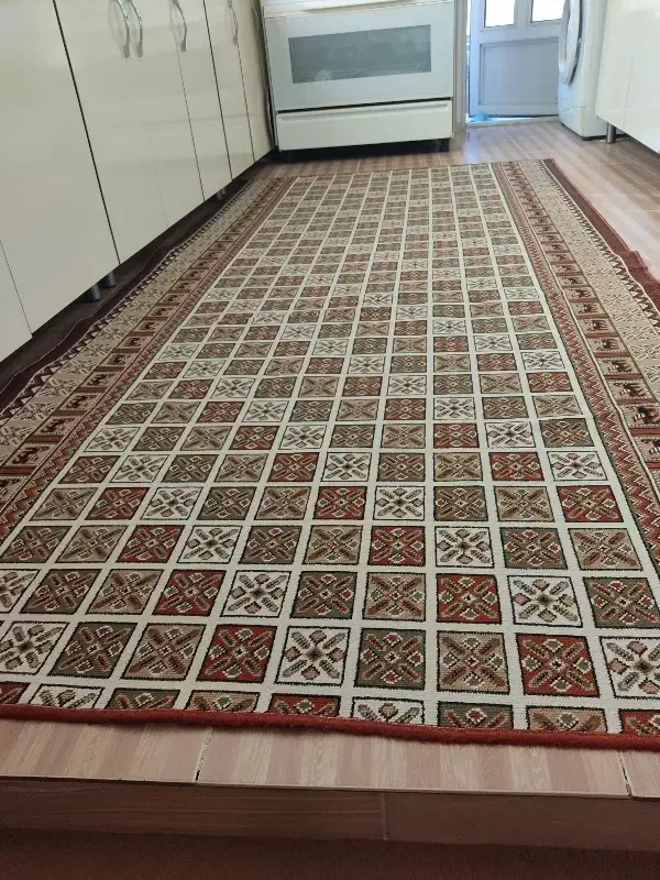 گلیم سه متری|گلیم، جاجیم، گبه|کرمانشاه, |دیوار