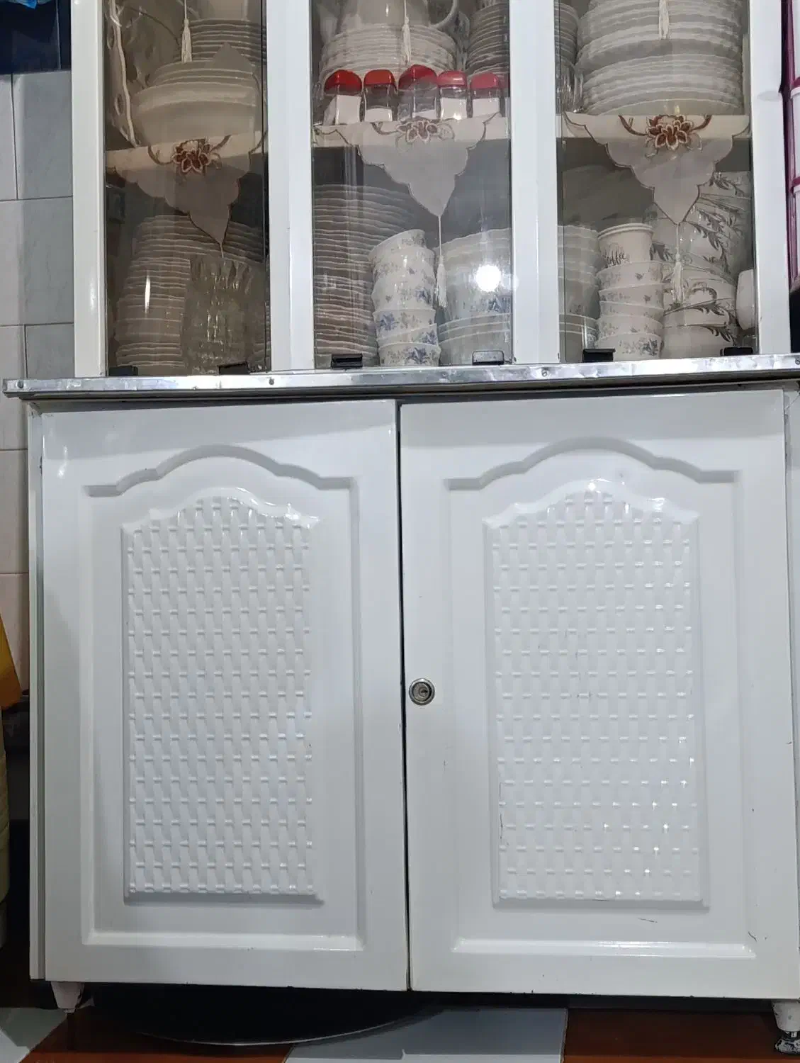 گاز صفحه استیل کابینت دار|بوفه، ویترین، کنسول|قره ضیاالدین, |دیوار