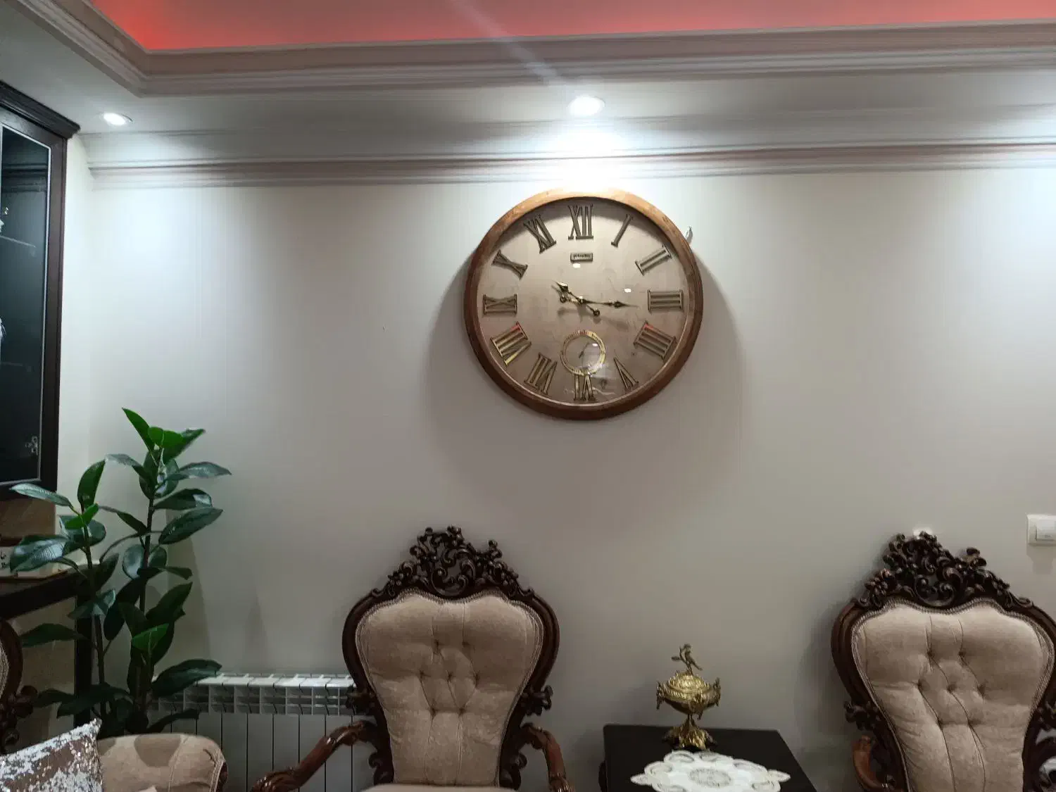 ساعت دیواری و شیک تمام چوب|ساعت دیواری و تزئینی|تهران, آهنگ|دیوار