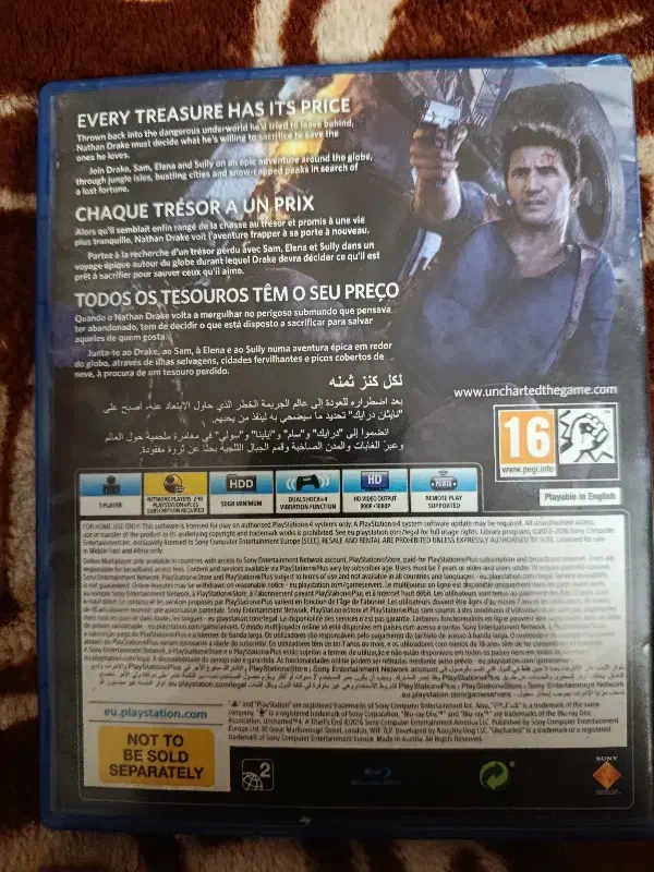 دیسک بازی آنچارتد 4 و لست لگسی|کنسول، بازی ویدئویی و آنلاین|تهران, بروجردی|دیوار