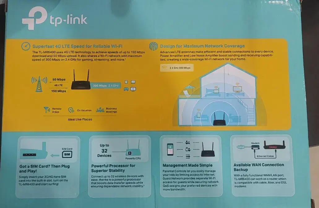 وای فای سیم کارتی|مودم و تجهیزات شبکه|جم, |دیوار