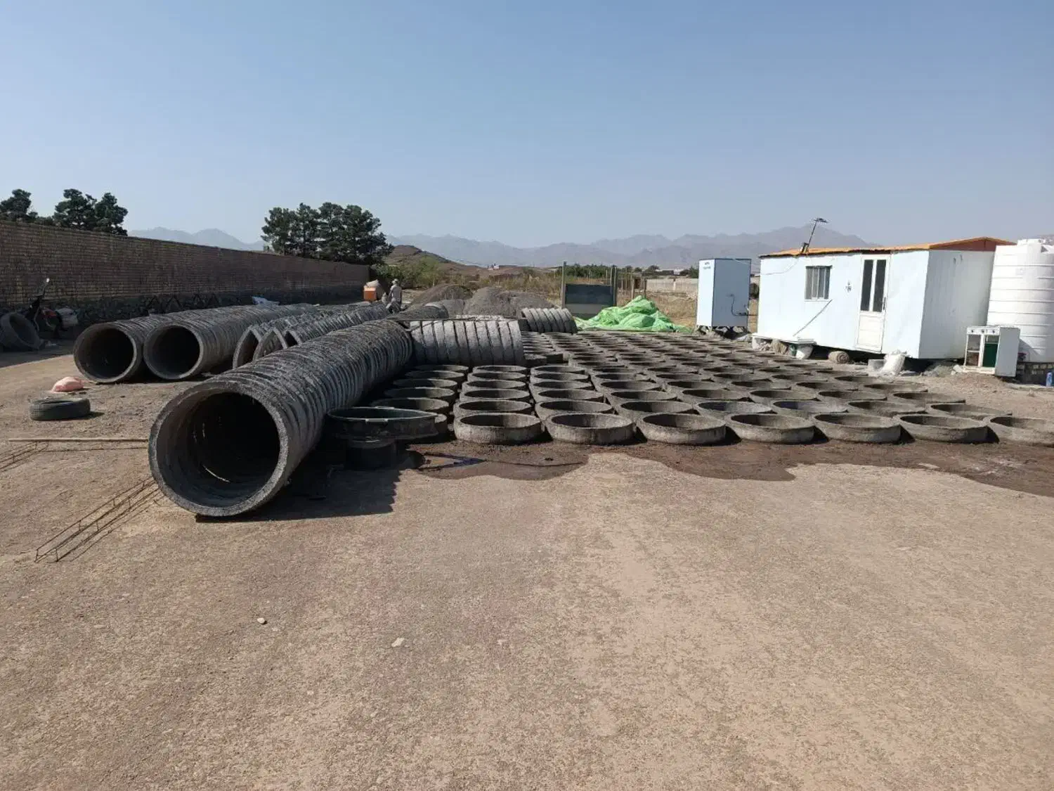 بلوک و کبل و پایه فنس|عمدهفروشی|کهک, |دیوار