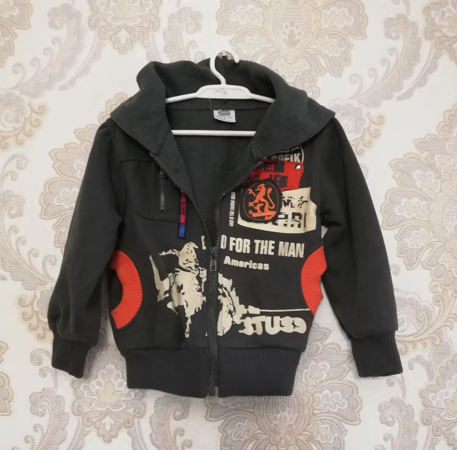 سویشرت پسرانه کلاه دار 5 تا 6 سال|کفش و لباس بچه|تهران, دبستان|دیوار