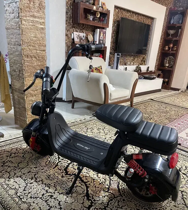 موتور برقی هارلی ۱۲۰۰ وات|موتورسیکلت|رشت, استقامت ۱|دیوار