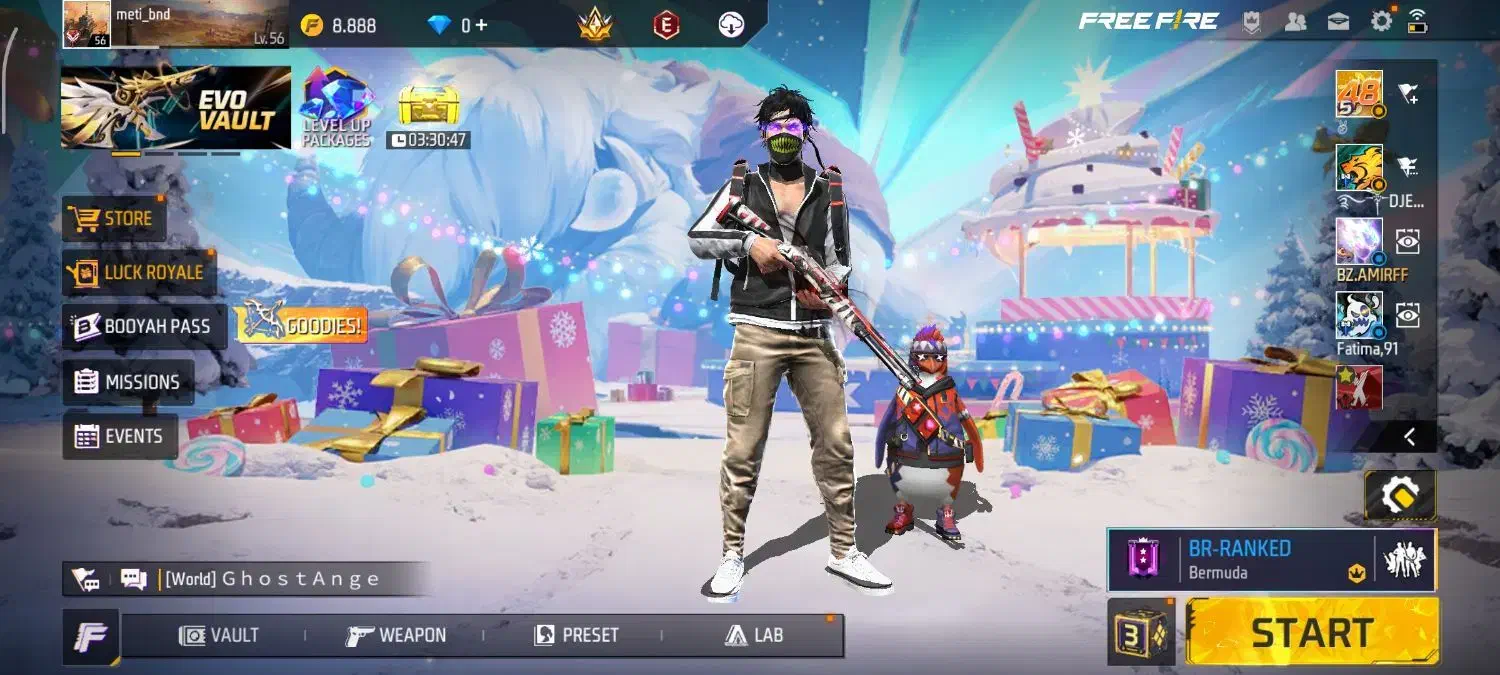 اکات فری فایر|کنسول، بازی ویدئویی و آنلاین|بندرعباس, |دیوار