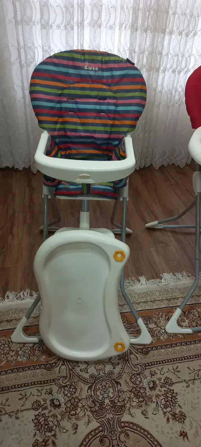 صندلی غذای کودک|تخت و صندلی بچه|رشت, رشتیان|دیوار