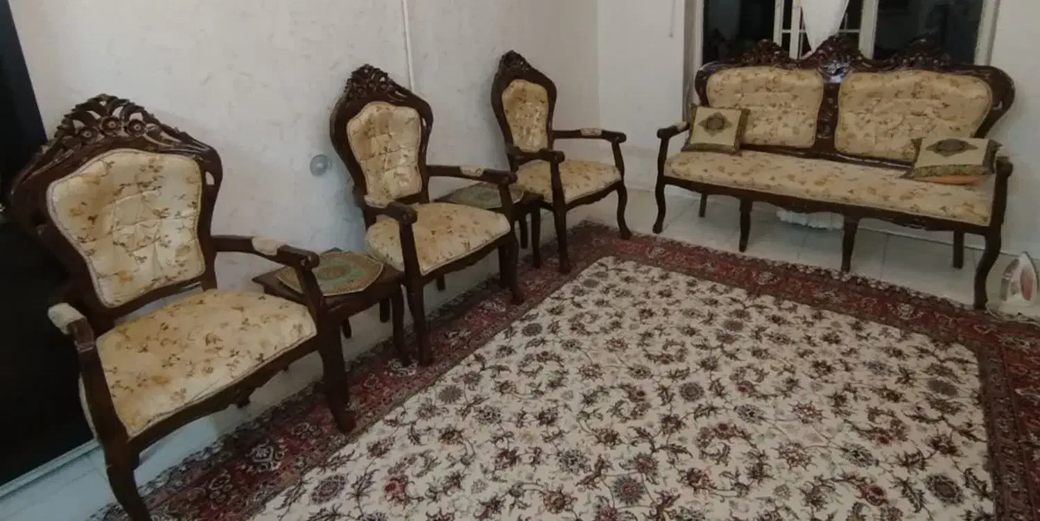 مبل سلطنتی|مبلمان خانگی و میز عسلی|همدان, |دیوار