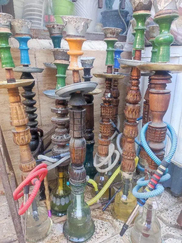 قلیون چوبی|صنایع دستی و سایر لوازم تزئینی|مشهد, رضاییه|دیوار