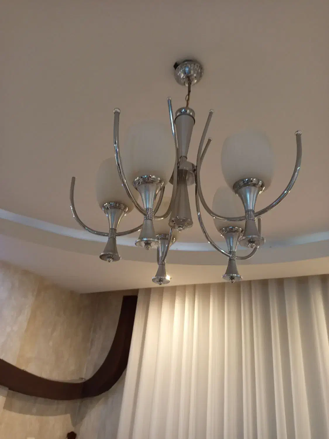 لوستر استیل|لوستر و چراغ آویز|صدرا-فارس, فاز ۱|دیوار