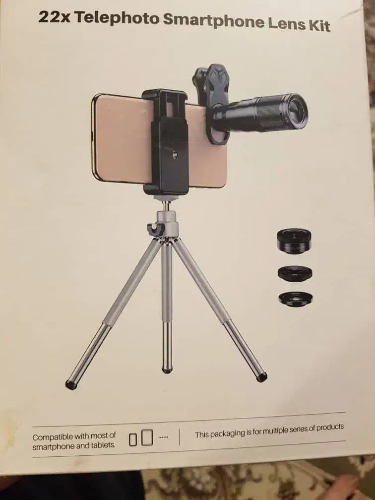 لنز موبایل پایه دار|لوازم جانبی موبایل و تبلت|قرچک, مهدیه|دیوار