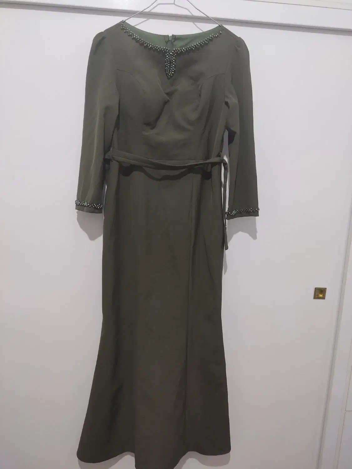 لباس مجلسی ماکسی بلند مدل ماهی|لباس|اسفراین, |دیوار