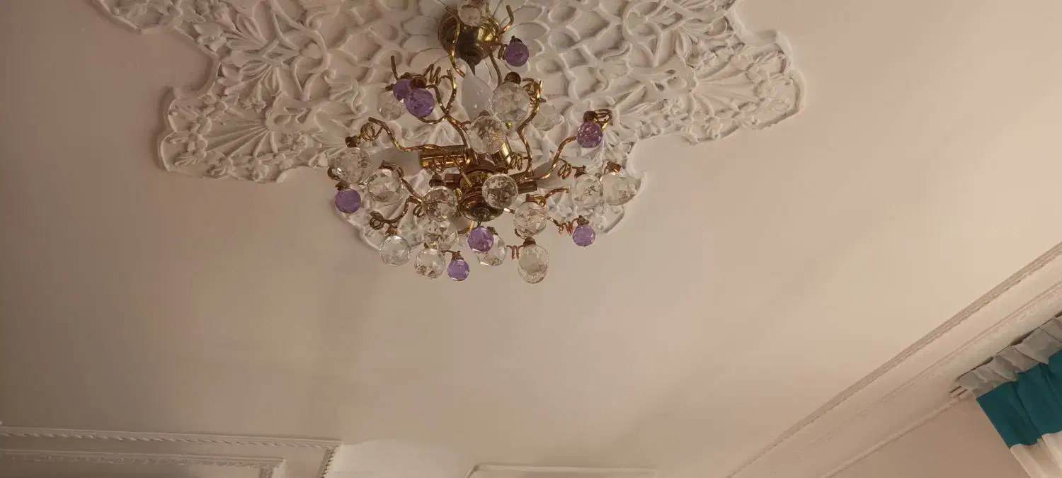 ۲عدد لوستر برنجی بسیارزیبا|لوستر و چراغ آویز|کرج, کرج نو|دیوار