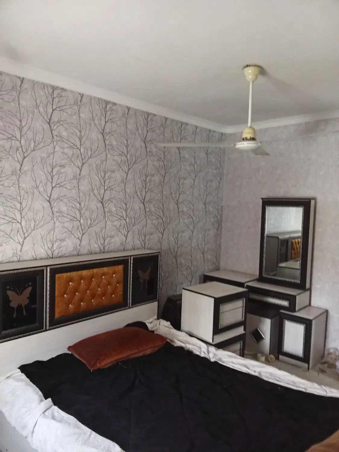 سرویس خواب دو نفره|تخت و سرویس خواب|جم, |دیوار