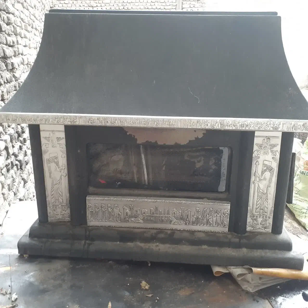 بخاری شومینه|بخاری، هیتر، شومینه|مشهد, چهنو|دیوار