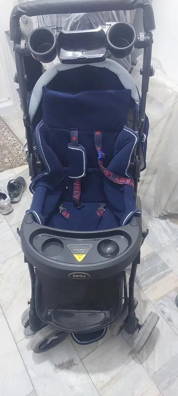 ست کالاسکه و صندلی ماشین و تخت کنار مادر|کالسکه و لوازم جانبی|کهریزک, |دیوار