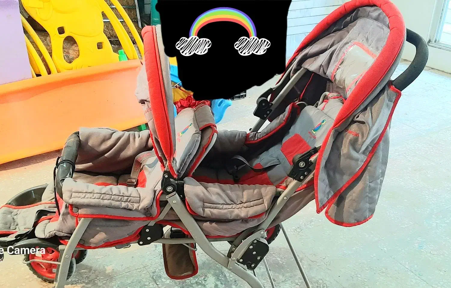 کالسکه دوقلو پشت سرهم برند فرانسوی پیر کاردین|کالسکه و لوازم جانبی|اصفهان, بهارانچی|دیوار