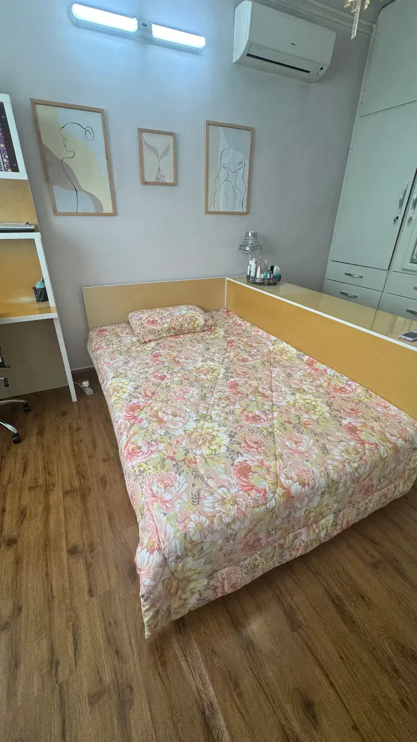 تخت خواب|تخت و سرویس خواب|زرگرشهر, |دیوار