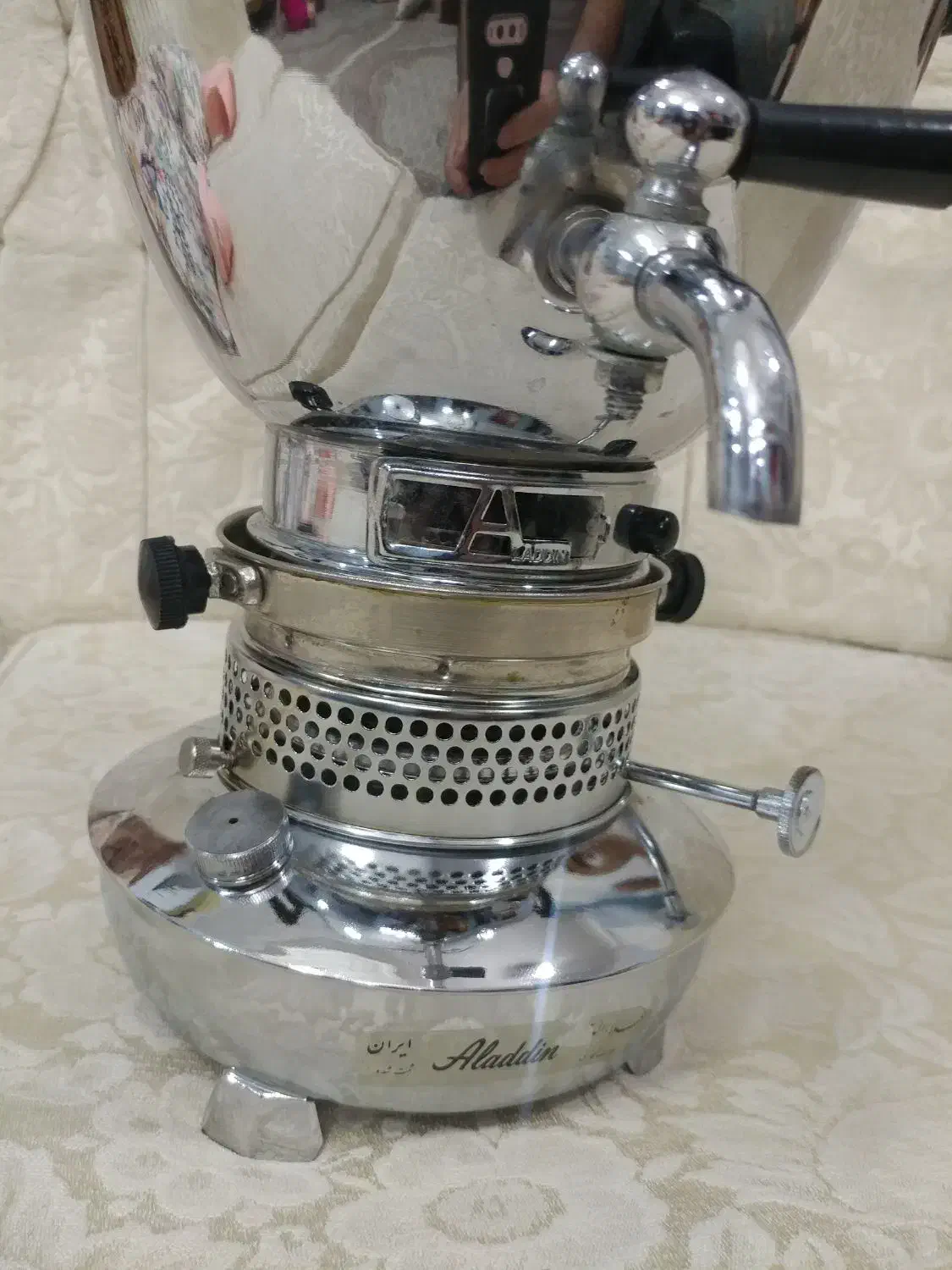 سماور نفتی 3لیتری علاءالدین|سماور، چایساز، قهوهساز|تهران, سیروس|دیوار