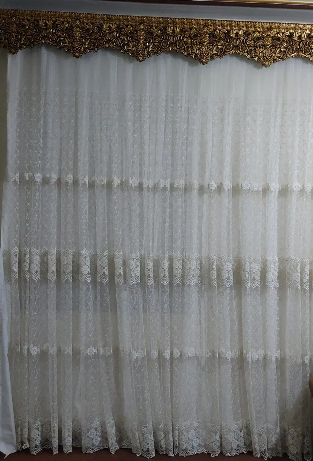 پرده توری شاین دار تُرک|پرده، رانر، رومیزی|آزادشهر, |دیوار