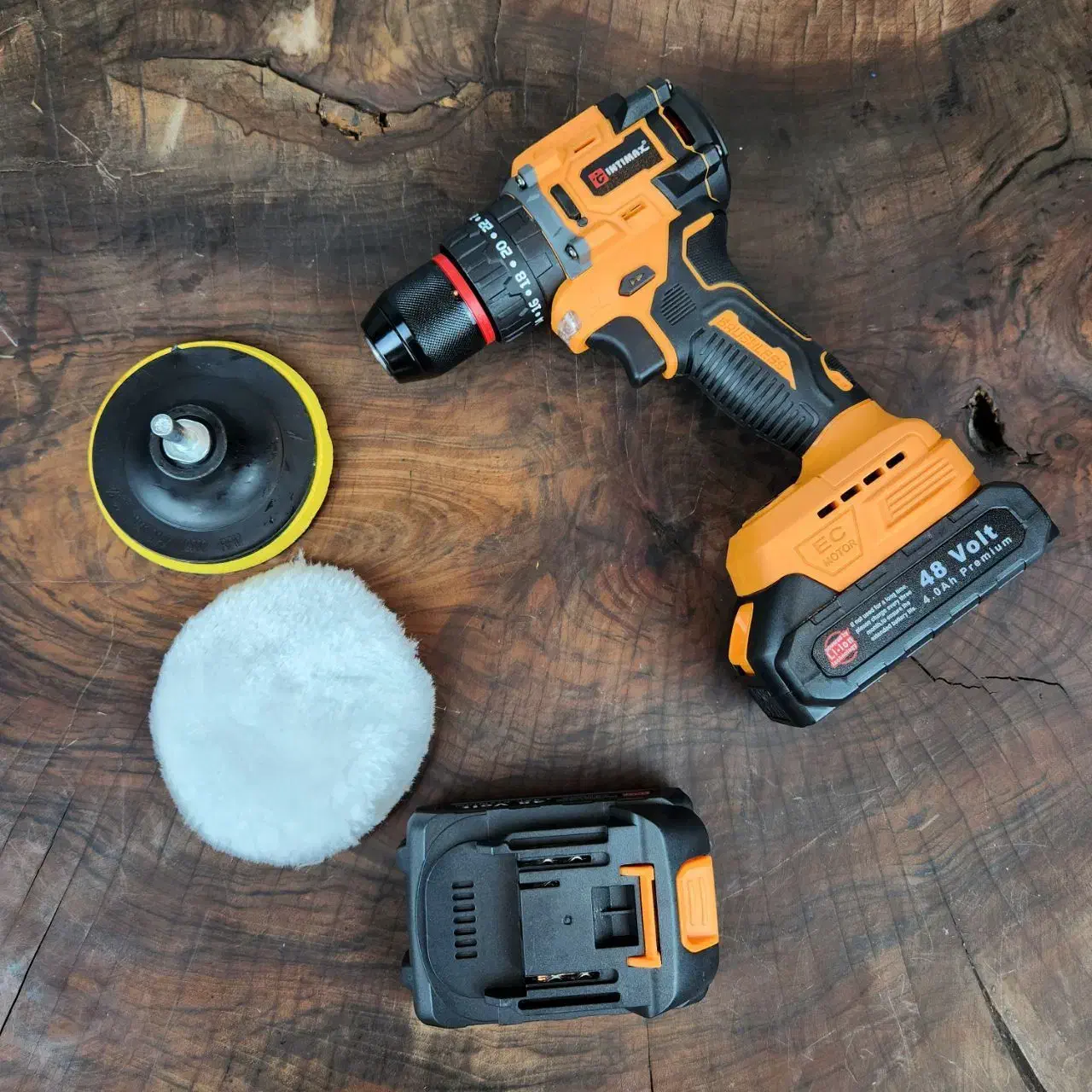 کیت دریل شارژی براشلس چکشی دار intimax|ابزارآلات|تهران, حسن‌آباد|دیوار