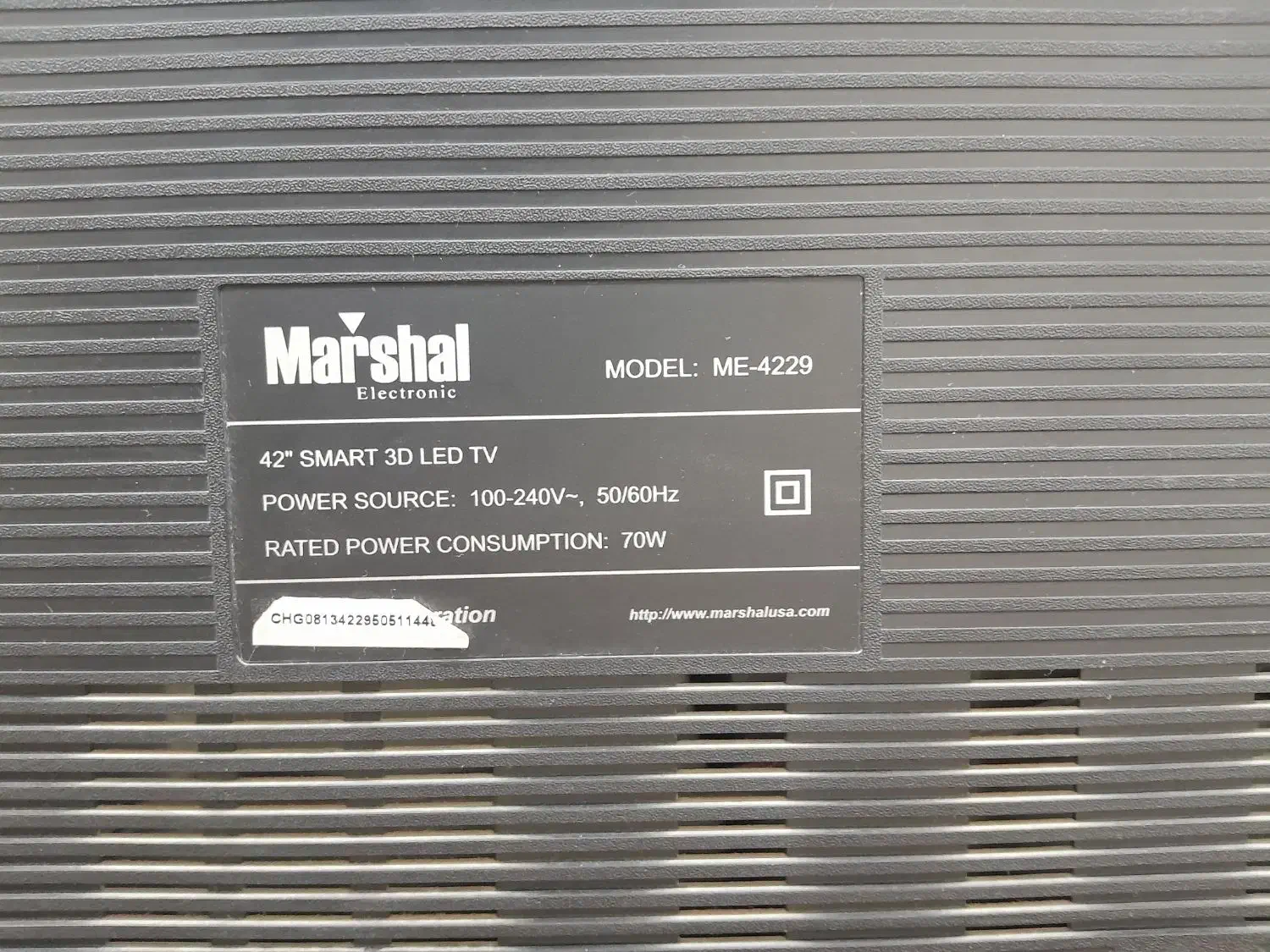 تلویزیون مارشال ۴۲|تلویزیون و پروژکتور|قدس, شهرقدس|دیوار