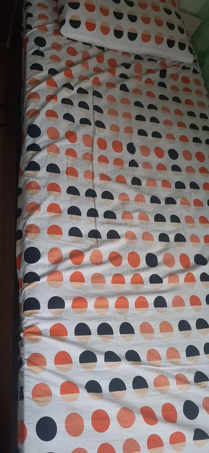 تختخواب چوبی ۱نفره|تخت و سرویس خواب|نوشهر, |دیوار