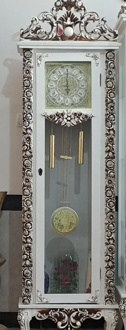 ساعت ایستاده سفید|ساعت دیواری و تزئینی|نهاوند, |دیوار