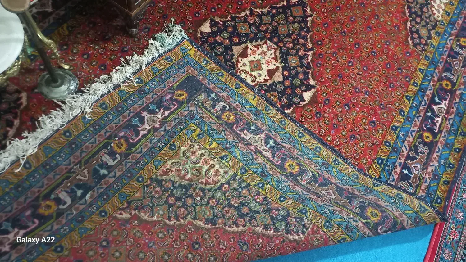 فرش دستبافت جفت ۶ متر ریز ماهی اردبیل|فرش|تهران, خاک سفید|دیوار