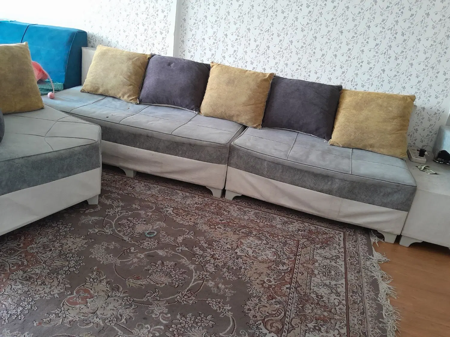 مبل۷نفر|مبلمان خانگی و میز عسلی|پرند, فاز ۵|دیوار