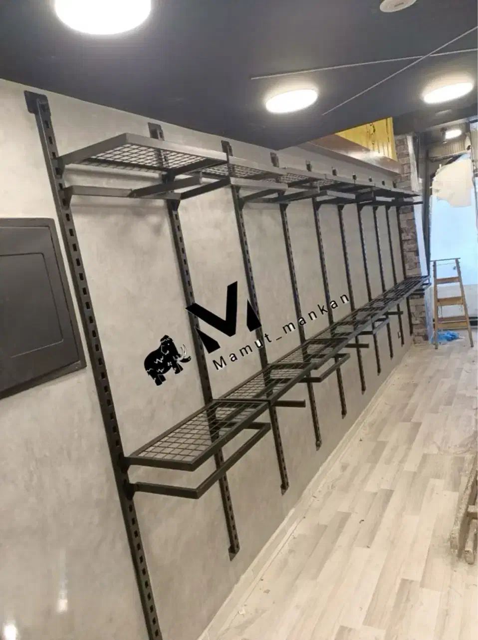 شلف دیواری رگال|کتابخانه، شلف، قفسههای دیواری|اصفهان, ولدان|دیوار