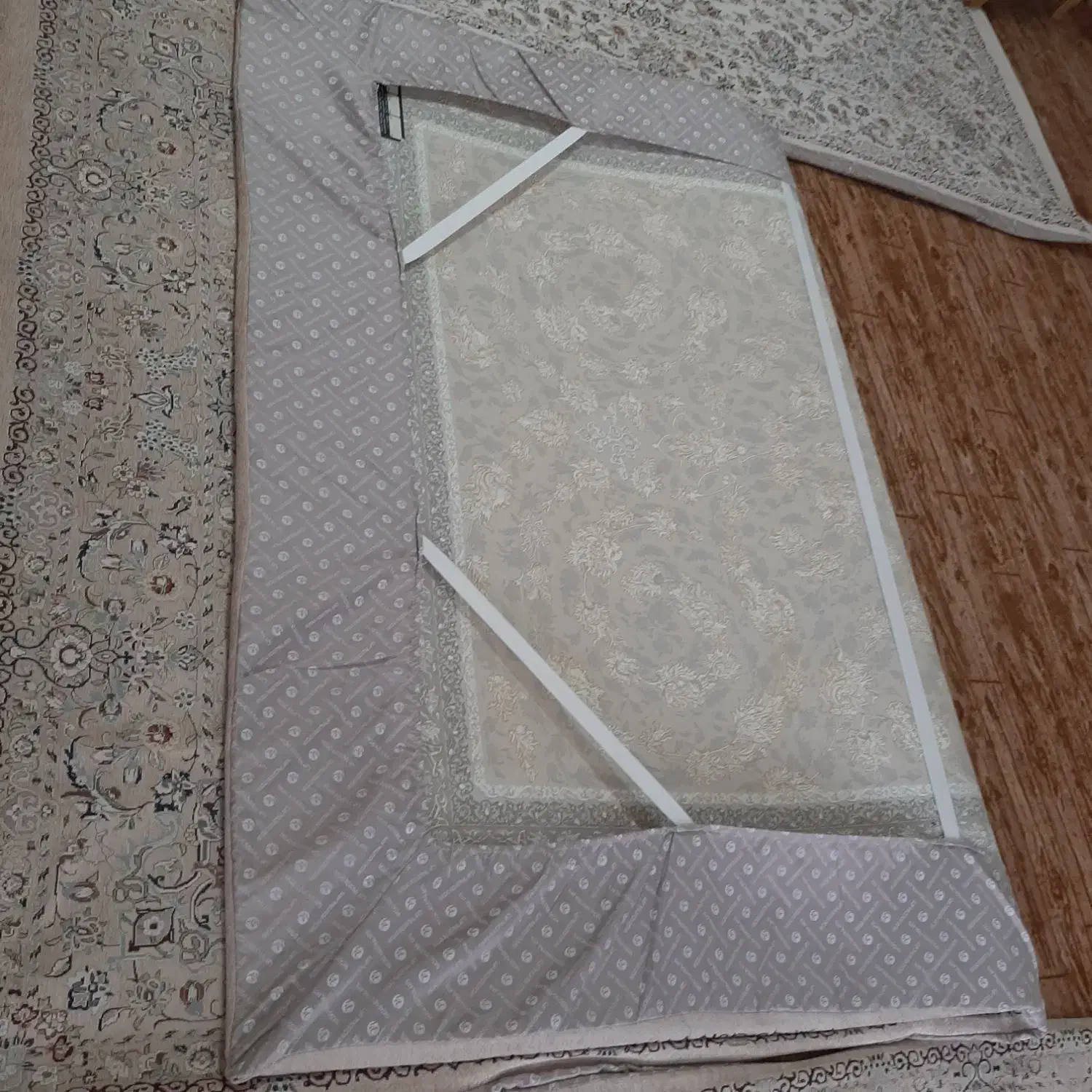 روفرشی ابریشمی کش دار چهار عدد|روفرشی|میاندوآب, |دیوار