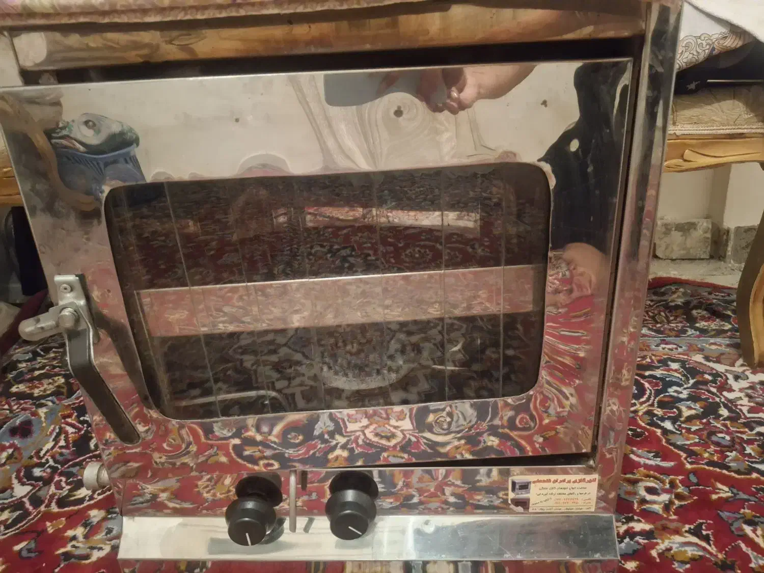 فر استیل مخصوص نان و کلوچه|اجاق گاز و لوازم برقی پخت‌وپز|دماوند, گیلاوند|دیوار