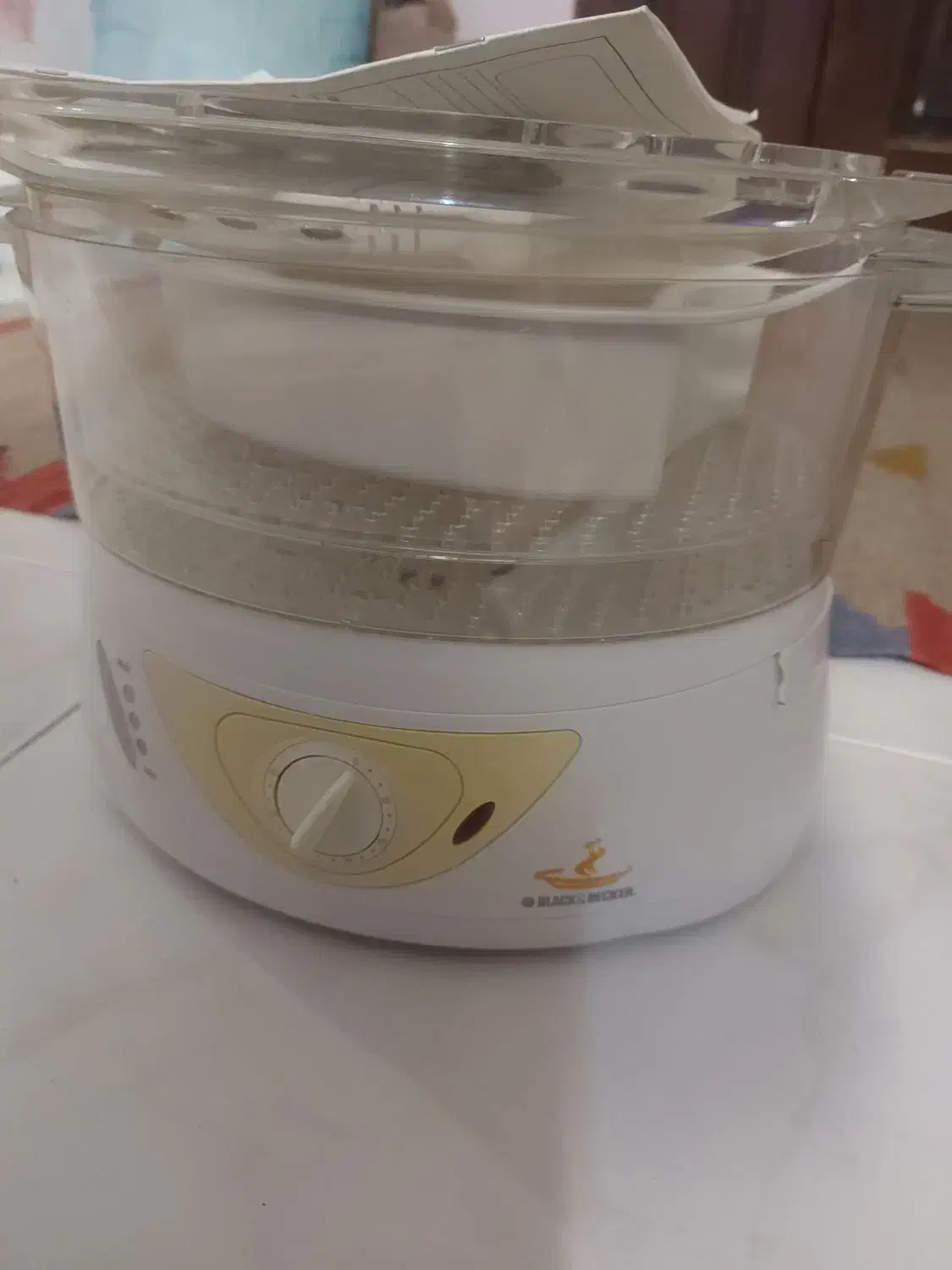 بخارپز بلک اند دکر hs 3000|اجاق گاز و لوازم برقی پختوپز|مشهد, الهیه|دیوار