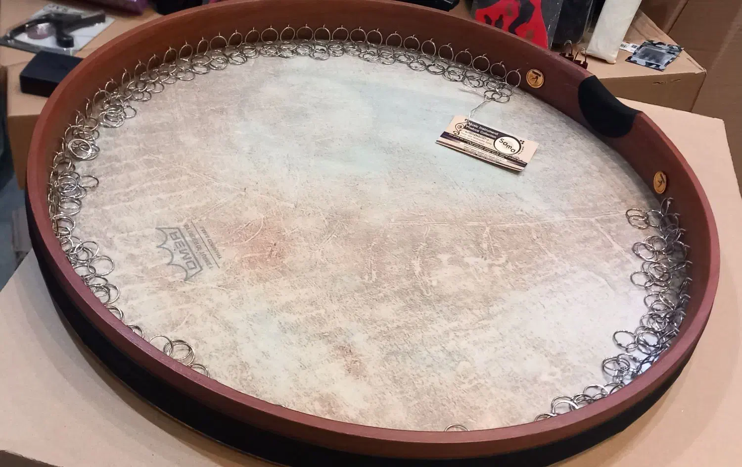 دف سما اکبند|سازهای سنتی|تبریز, |دیوار