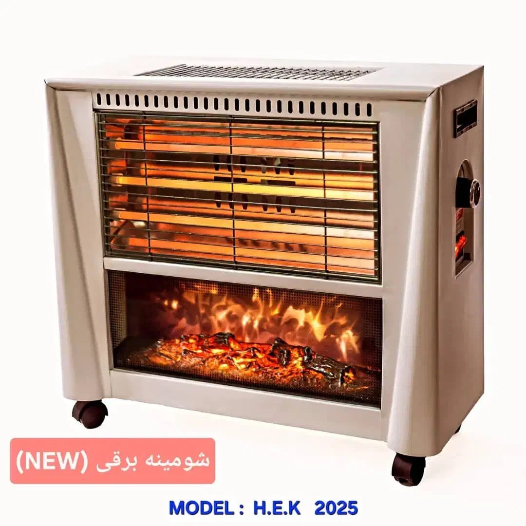 بخاری برقی سری جدید مدل شومینه|بخاری، هیتر، شومینه|رباطکریم, رباطکریم|دیوار