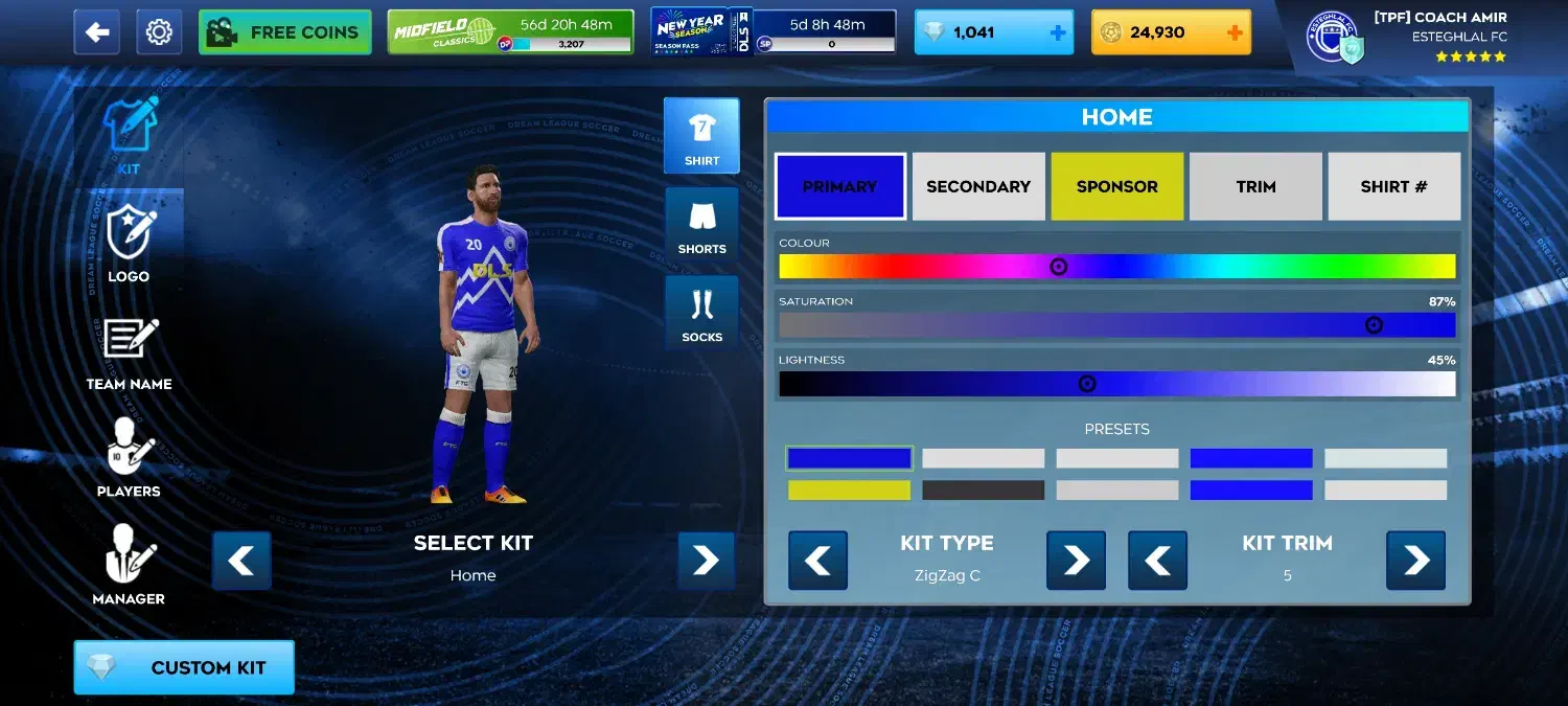 فروش اکانت بازی DLS26|کنسول، بازی ویدئویی و آنلاین|تهران, شهرک یاس|دیوار