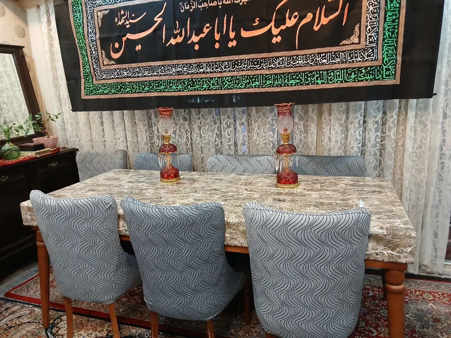 میز نهارخوری 8 نفره|میز و صندلی غذاخوری|تهران, تهران‌نو|دیوار