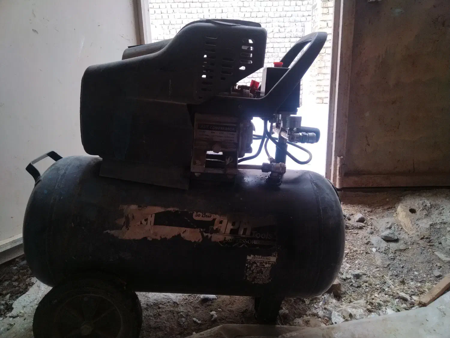 پمپ باد شسوارصنعتی ودستگاه سه کاره|ابزارآلات|زاوه, |دیوار
