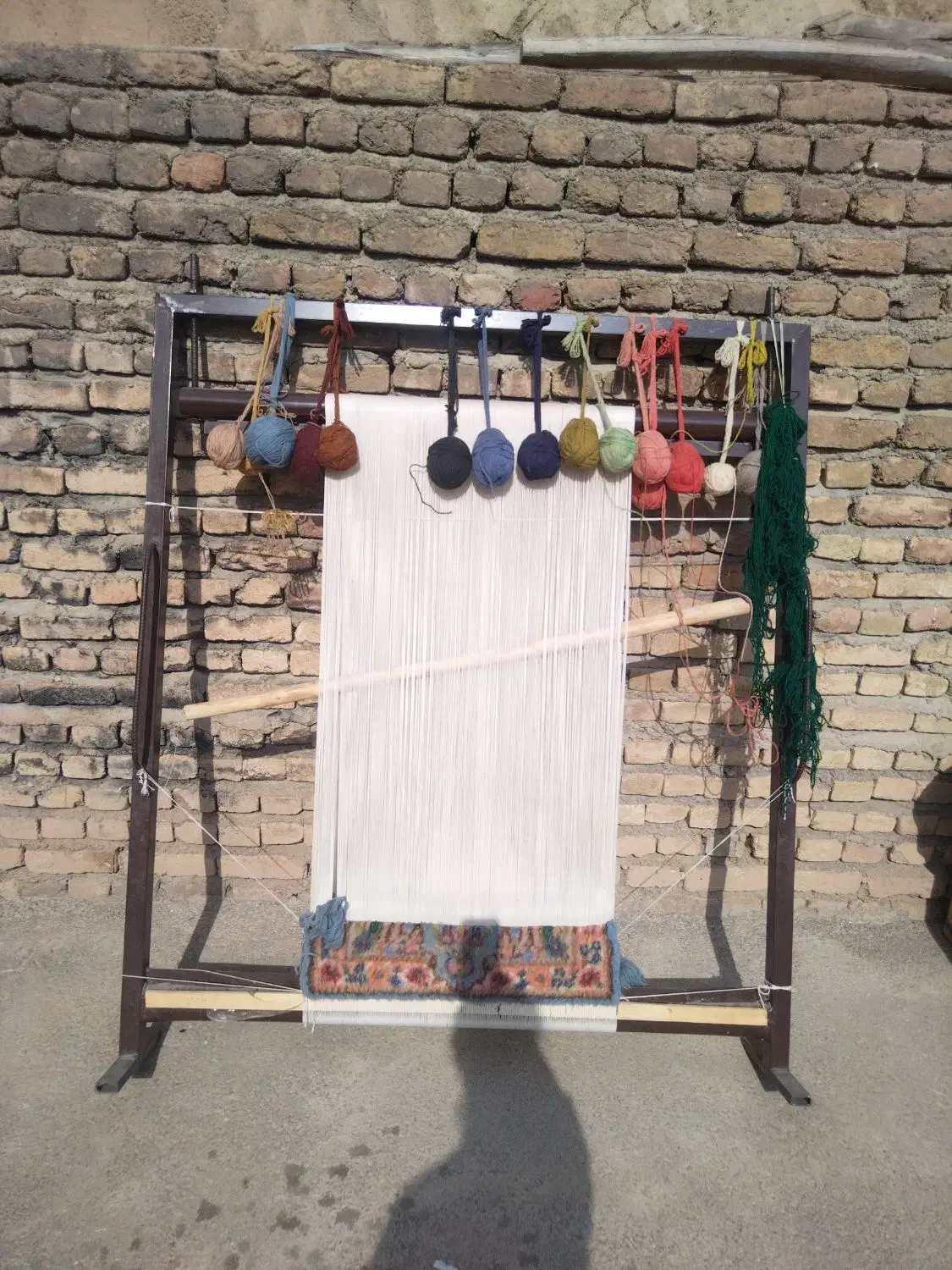 دار قالی جفت پشتی|صنایع دستی و سایر لوازم تزئینی|کنگاور, |دیوار